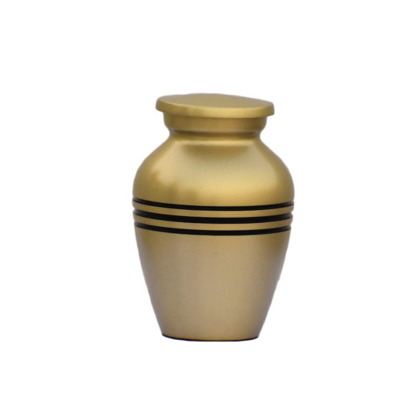 Classic Gold Keepsake Urn