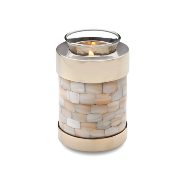 Tea Light Urn - Mother of Pearl