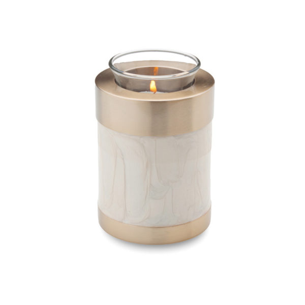 Tea Light Urn - Pearl