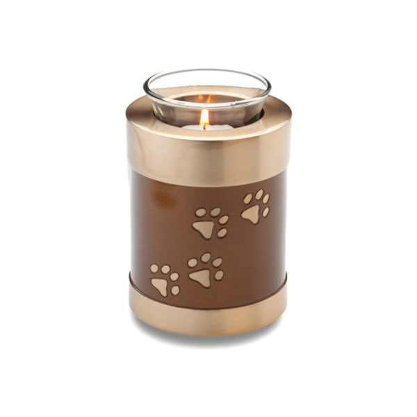 Tea Light Urn - Chestnut