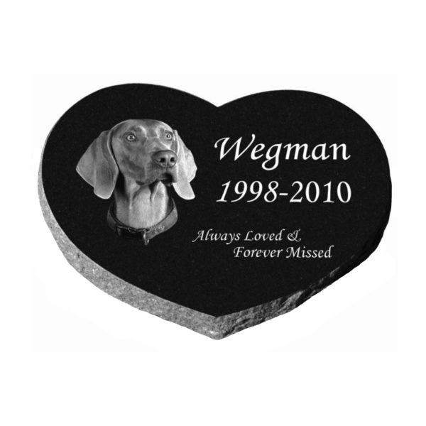 Pet Grave Marker - Heart