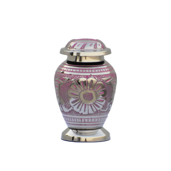 Jali Pink Keepsake Urn