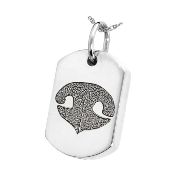 Actual Nose Print Pendant - Dog Tag - Image 2