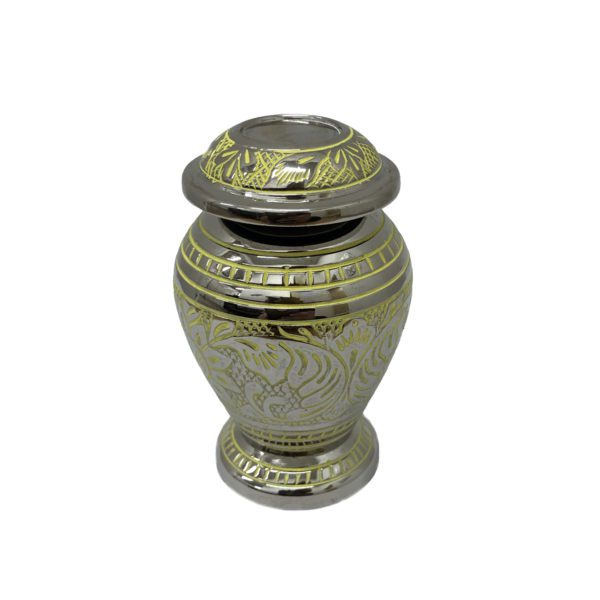 Jali Yellow Keepsake Urn