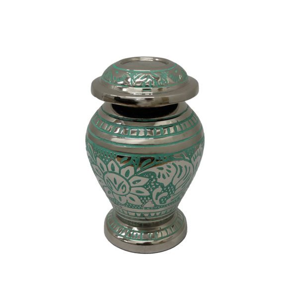 Jali Green Keepsake Urn