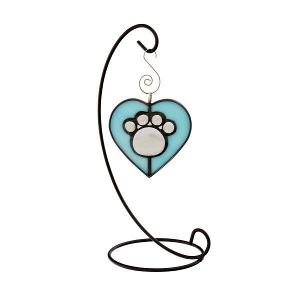 Stained Glass Paw Ornament - Image 2