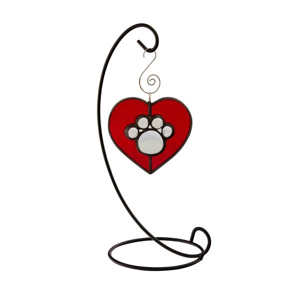 Stained Glass Paw Ornament - Image 4
