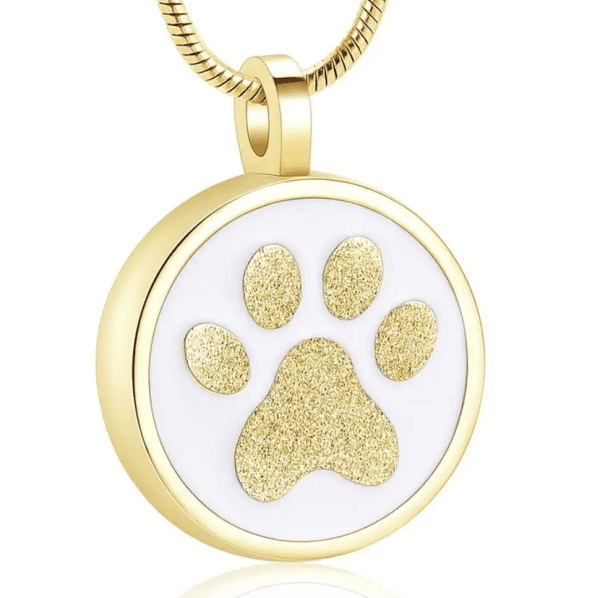 Classy Paw Urn Pendant