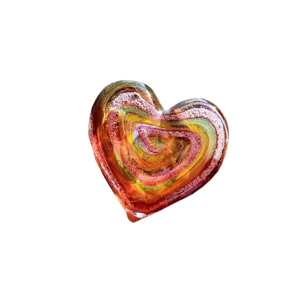 Glass Memorial - Heart